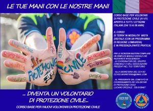 Corso base volontario di protezione civile A1 01