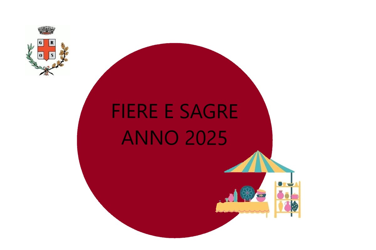 logo fiere e sagre anno 2025